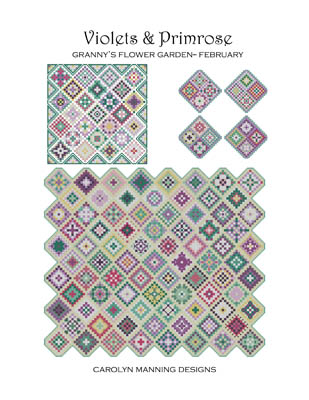 Violets & Primrose - Granny's Garden February